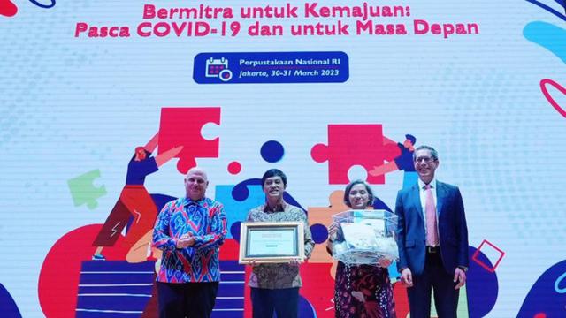 AS dan Indonesia mengadakan kerja sama untuk program bantuan COVID-19. (U.S. Embassy in Indonesia)