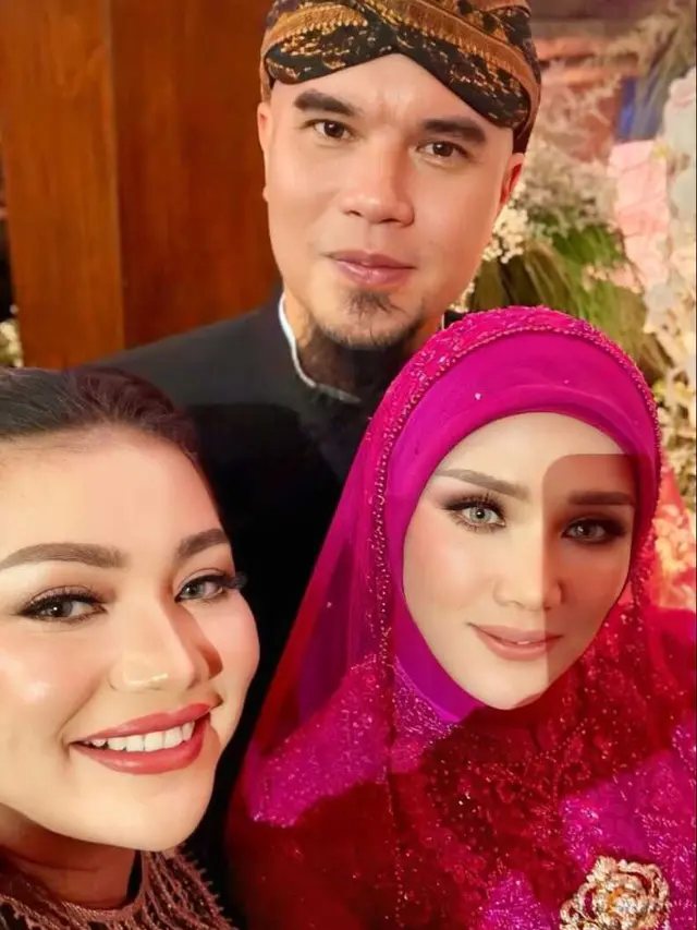 Detail Penampilan Mulan Jameela di Acara Ngunduh Mantu/Instagram @reni.rahadian