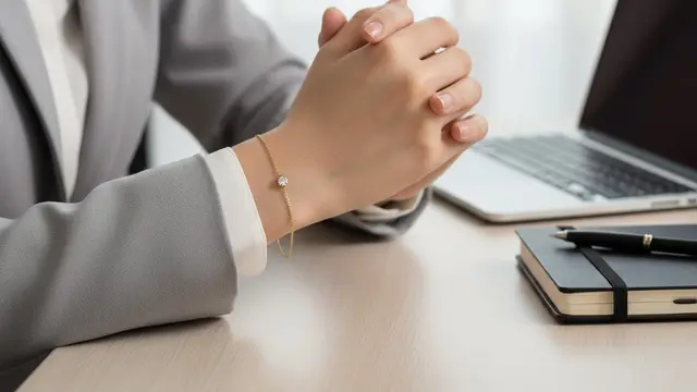 Gelang Aksen Berlian Kecil (Solitaire) (Gemini AI)