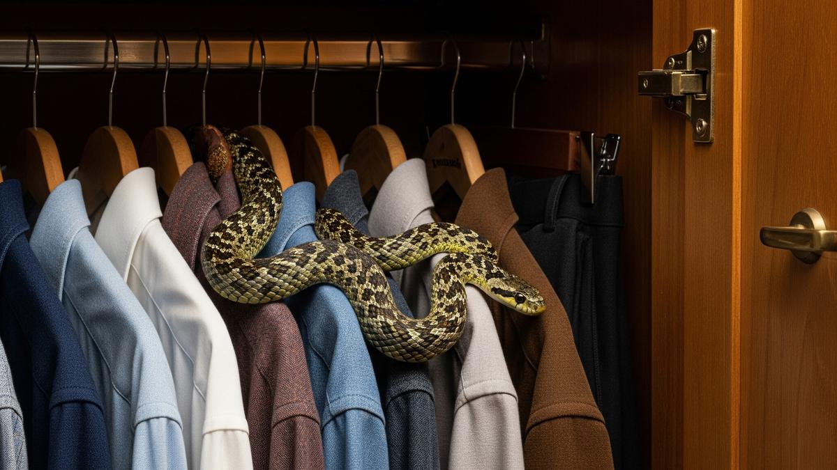 Kenali Tanda Mengejutkan Ada Ular di Lemarimu, Wajib Tahu Sebelum Terlambat