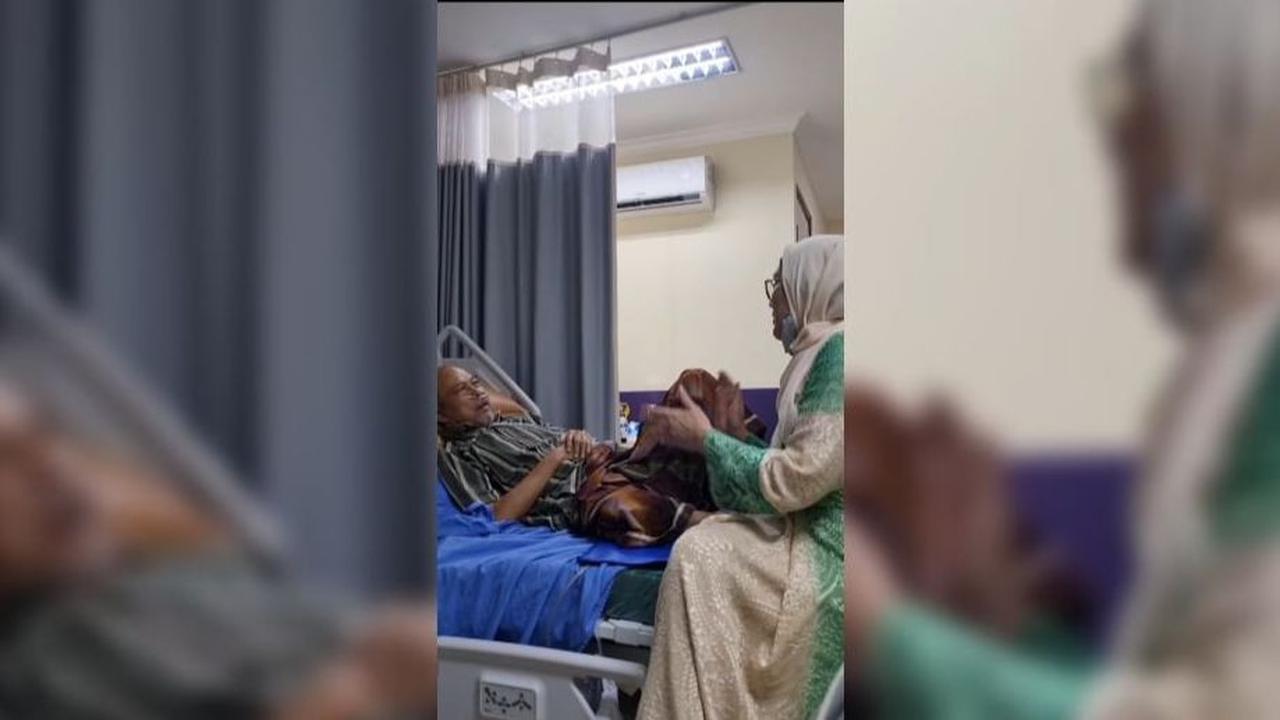 Pencipta Lagu Kondang Wahyu OS sedang Terbaring Sakit, Dian Piesesha Menghiburnya dengan Bernyanyi 'Alhamdulillah Kang Wahyu Bisa Ketawa