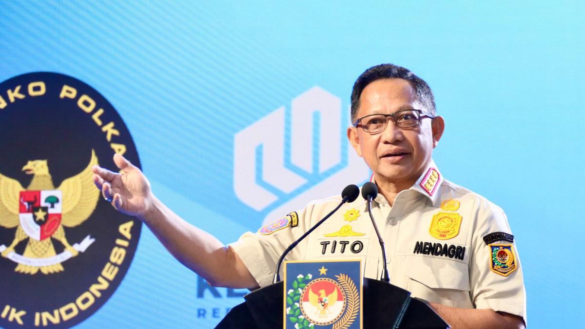 Mendagri Tito Minta Pemda Jaga Stabilitas Politik dan Keamanan Daerah