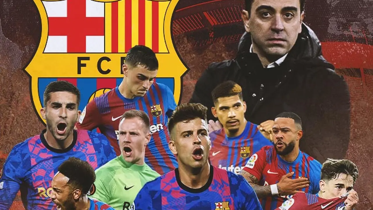Barcelona - Xavi Hernandez dan Para Bintang Barcelona