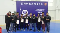 Tim Wushu Indonesia boyong tiga emas di Moscow Wushu Star jelang Asian Games (istimewa)