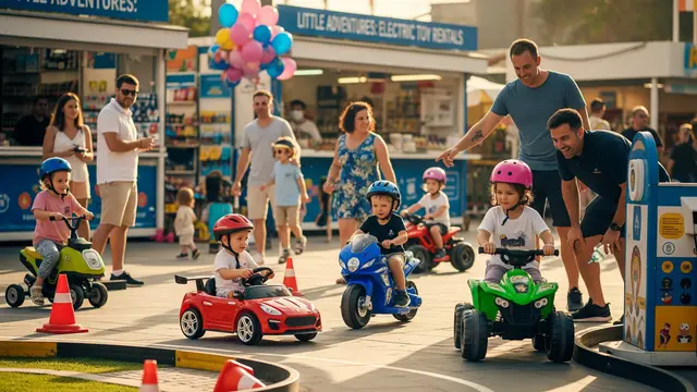 Ide Sewa Mainan Anak di Area Wisata Keluarga (Image by Gemini AI0