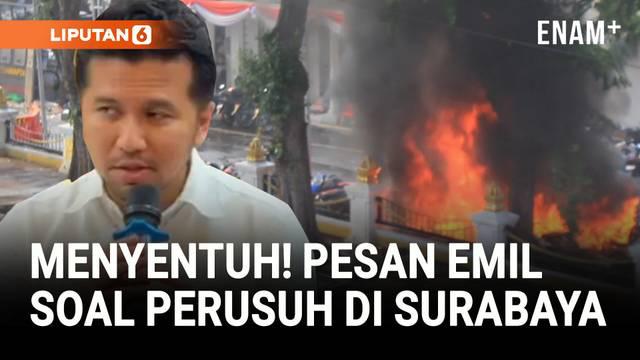 Wagub Jatim Emil Dardak mengungkap, lebih dari 50 pelaku kerusuhan dan pembakaran Gedung Negara Grahadi adalah anak di bawah umur. Mereka tidak punya motif politik, hanya ikut-ikutan dan diduga diperdaya pihak yang tidak bertanggung jawab.