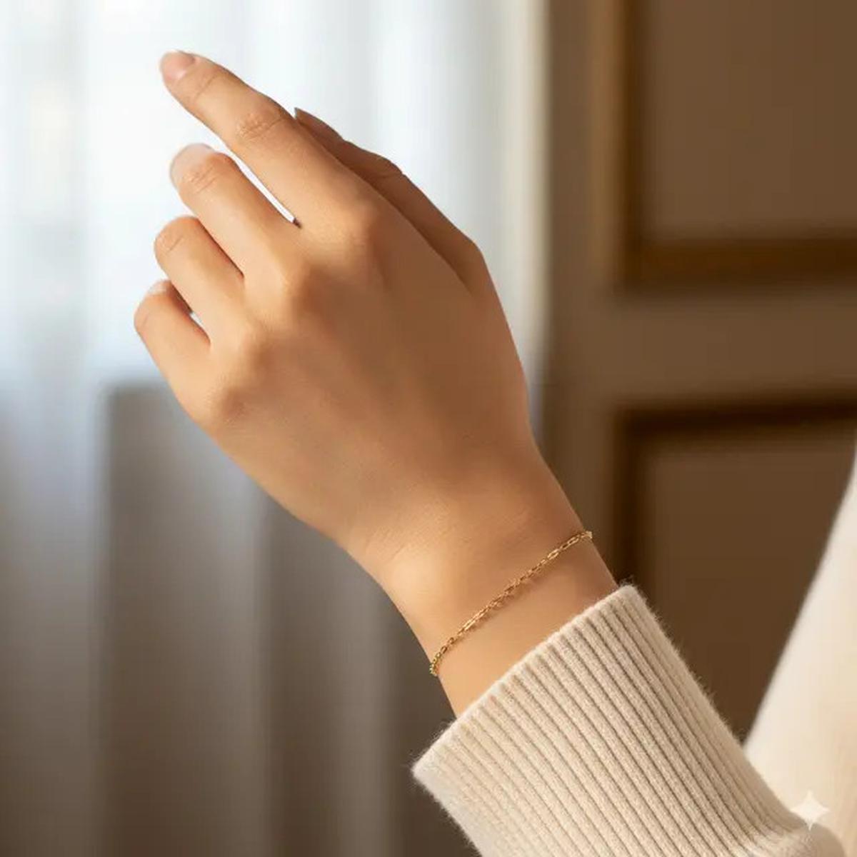 7 Model Gelang Rantai 3 Gram Polos yang Ringkas tapi Jadi Favorit Banyak Orang