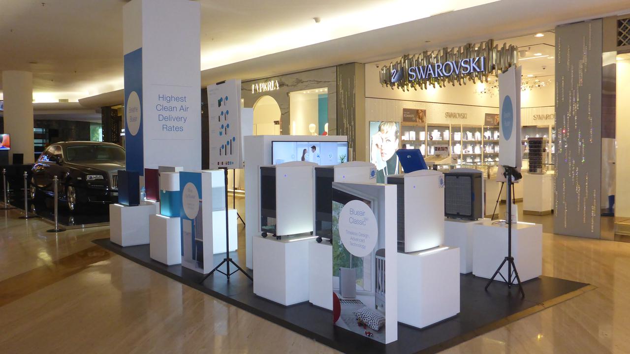 Pembersih udara nuansa skandinavia