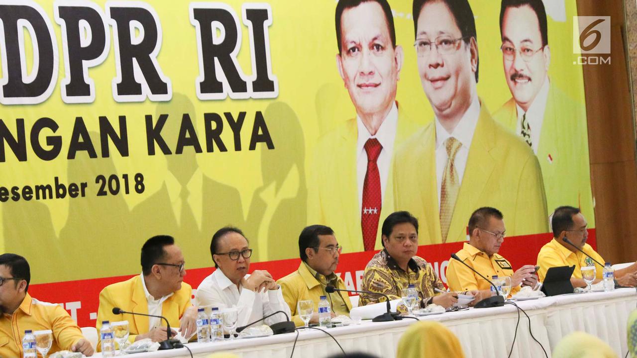 Persiapan Pemilu 2019, Ketum Golkar Bekali Calon Legislatif DPR RI