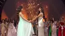 Harnaaz Kaur Sandhu dinobatkan menjadi miss Universe 2021 yang digelar di Israel pada Senin (13/12) lalu. (Foto: Kapanlagi)