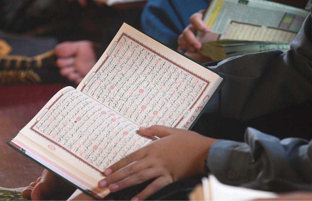 Santri bertadarus Alquran di Depok