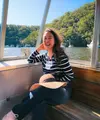 Jiwa petualang Sherina Munaf kembali dimanjakan saat dirinya liburan ke sebuah pulau. [@sherinamunaf]