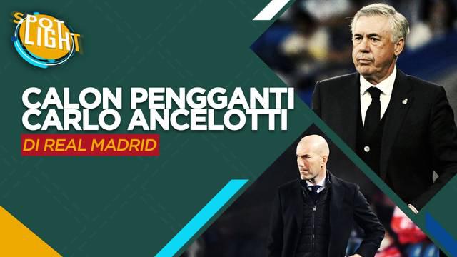 Berita video Spotlight kali ini membahas lima calon pelatih pengganti Carlo Ancelotti untuk tukangi Real Madrid.
