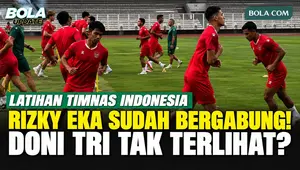 Timnas Indonesia Gelar Latihan Jelang FIFA ASEAN Cup 2026, Rizky Eka Gabung, Dony Tri Tak Terlihat