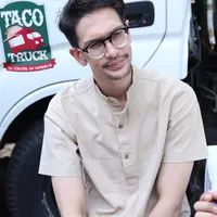 Banyak artis yang mulai menggeluti bisnis kuliner, Dimas Beck pun tidak mau ketinggalan. (Galih W. Satria/Bintang.com)