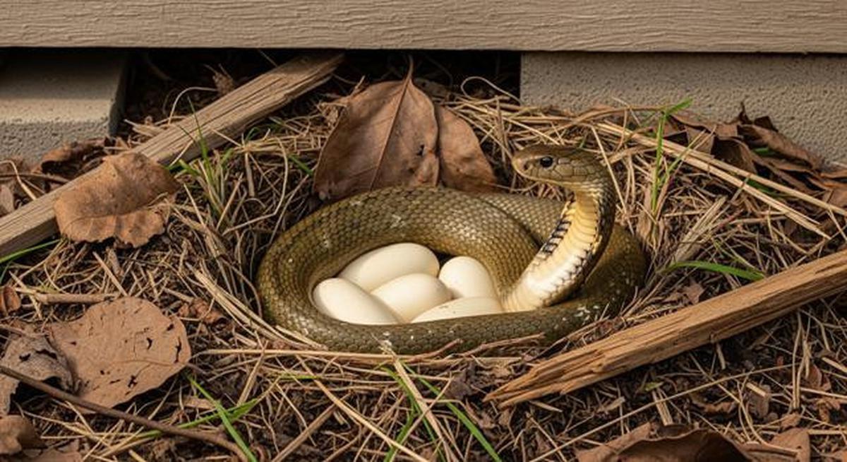9 Cara Aman Jika Menemukan Sarang Ular King Cobra dan Telurnya di Rumah atau Kebun
