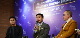 Semakin terdepan,  BINUS University hadirkan dua fokus magister hukum bisnis.