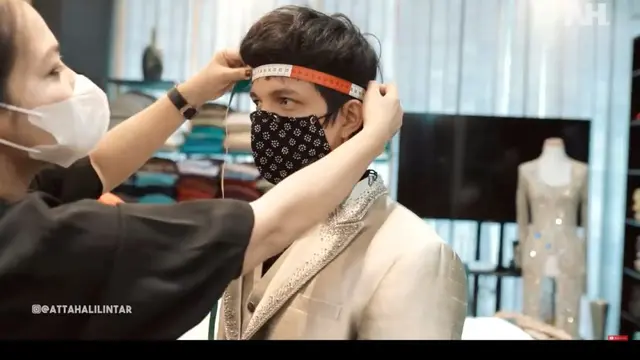 Jelang Hari Pernikahan, Ini 7 Momen Atta Halilintar Fitting Baju