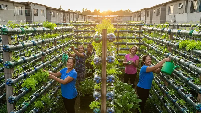 Ide Kebun Sayur untuk Ibu-ibu di Komplek Perumahan Subsidi/Gemini AI