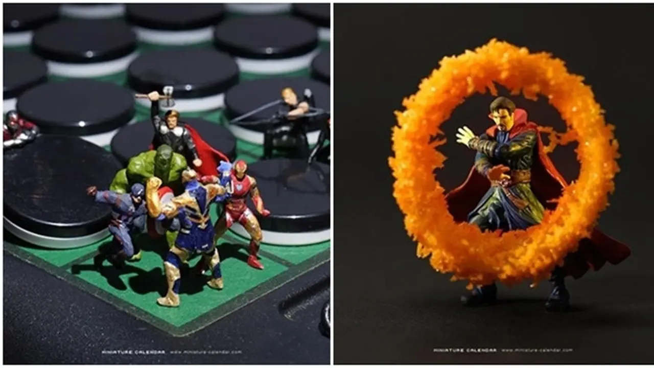 Action Figure Mini Avengers Ini Seperti Perankan Aksi dalam Film
