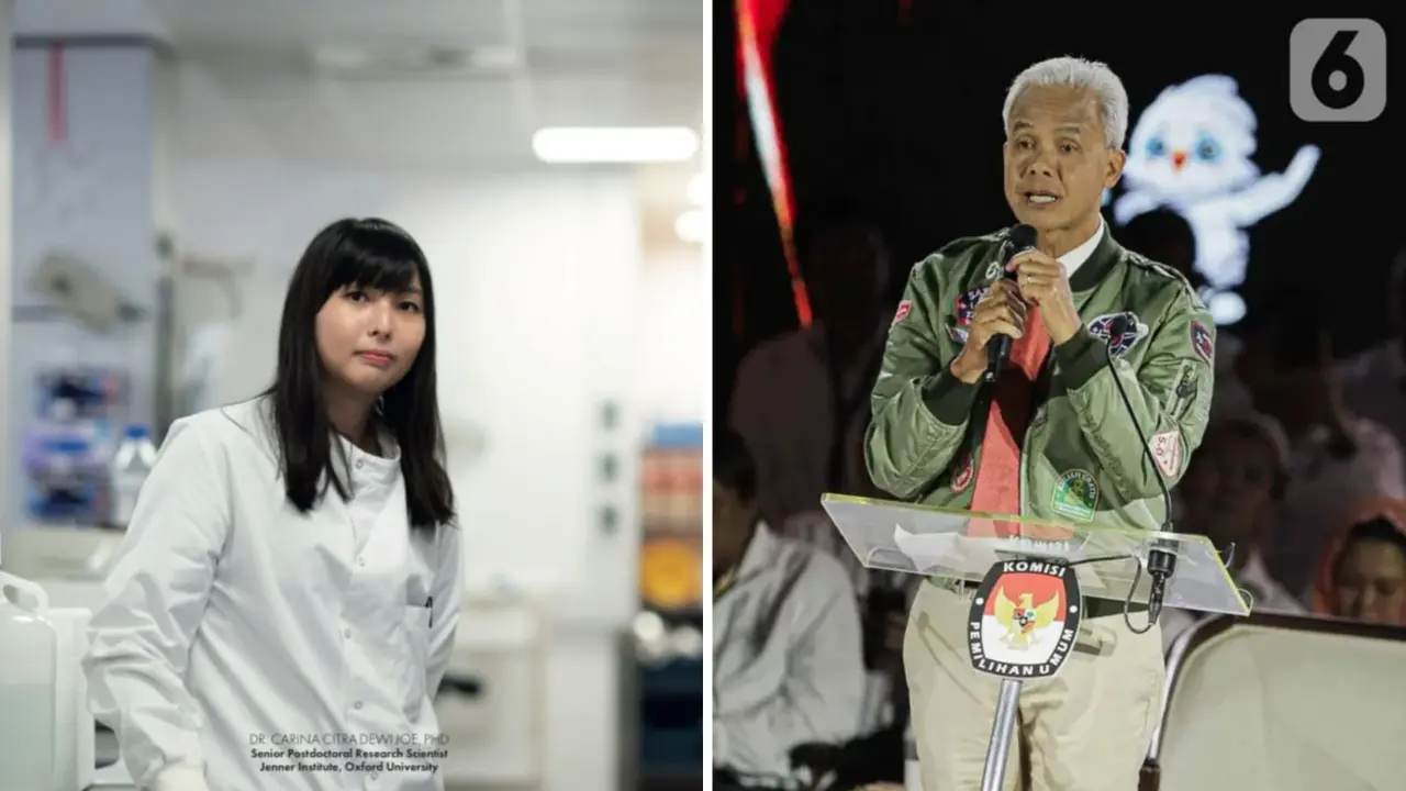 Carina Joe Peneliti Indonesia Jadi Salah Satu Penemu Vaksin AstraZeneca. Namanya Disebut Ganjar Pranowo dalam Debat Capres Ketiga pada Minggu, 7 Januari 2024 (Foto: instagram.com/carina.joe1)
