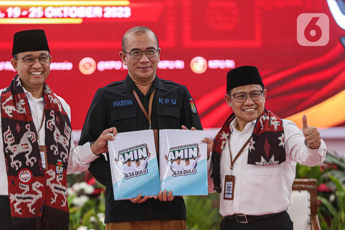 Anies Baswedan, Muhaimin Iskandar dan Hasyim Asy'ari