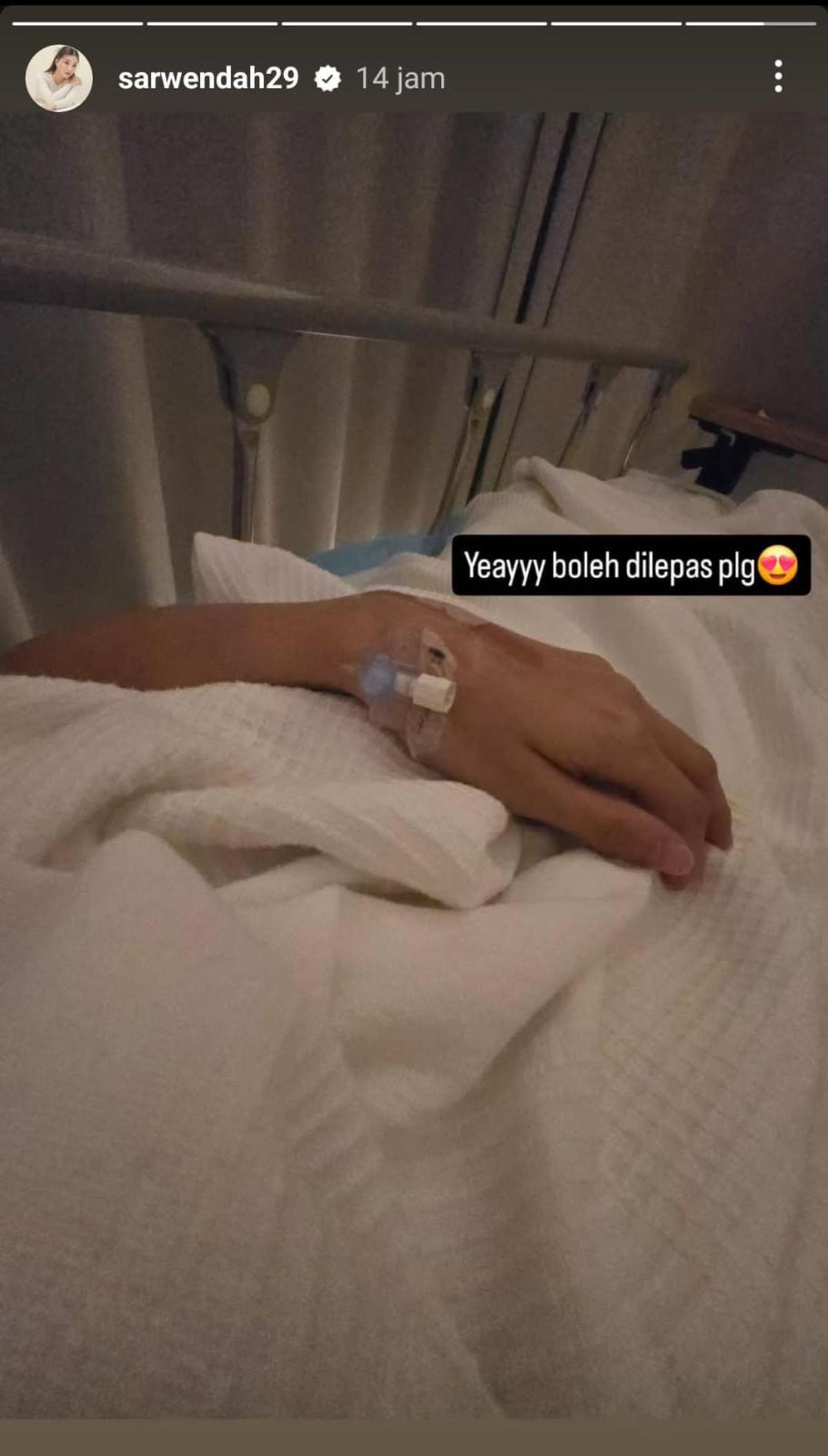 Kondisi Sarwendah yang Kini Dirawat di Rumah Sakit Singapura, Bahagia Bisa Segera Pulang