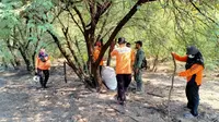 Tim SAR gaabungan lakukan pencarian Nenek Sadi yang hilang di kawasan Taman Nasional Baluran (Istimewa)