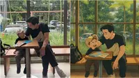 6 Potret Artis Ikut Tren Viral Ala Studio Ghibli, Chelsea Islan hingga Fendy Chow