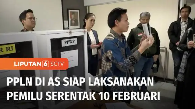 VIDEO: Persiapan Pencoblosan Suara Pemilu di Amerika Serikat