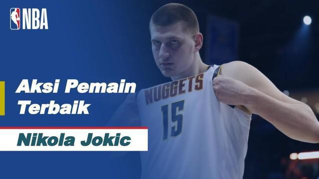 Berita video aksi-aksi terbaik dari Nikola Jokic saat mengantarkan Denver Nuggets meraih kemenangan atas Memphis Grizzlies 103-102 pada Sabtu (13/3/2021) pagi hari WIB.