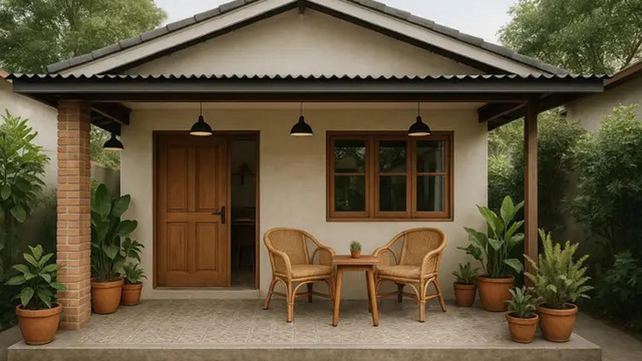 6 Model Rumah Bagus Sederhana Terinspirasi ala Warung Kopi, Ada Sudut Nongkrong Favorit Tamu