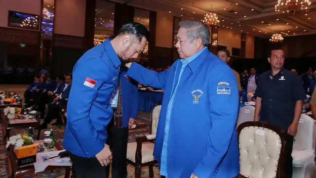 Momen AHY Kibarkan Panji Demokrat