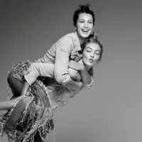 Kakak beradik Gigi Hadid dan Bella Hadid.