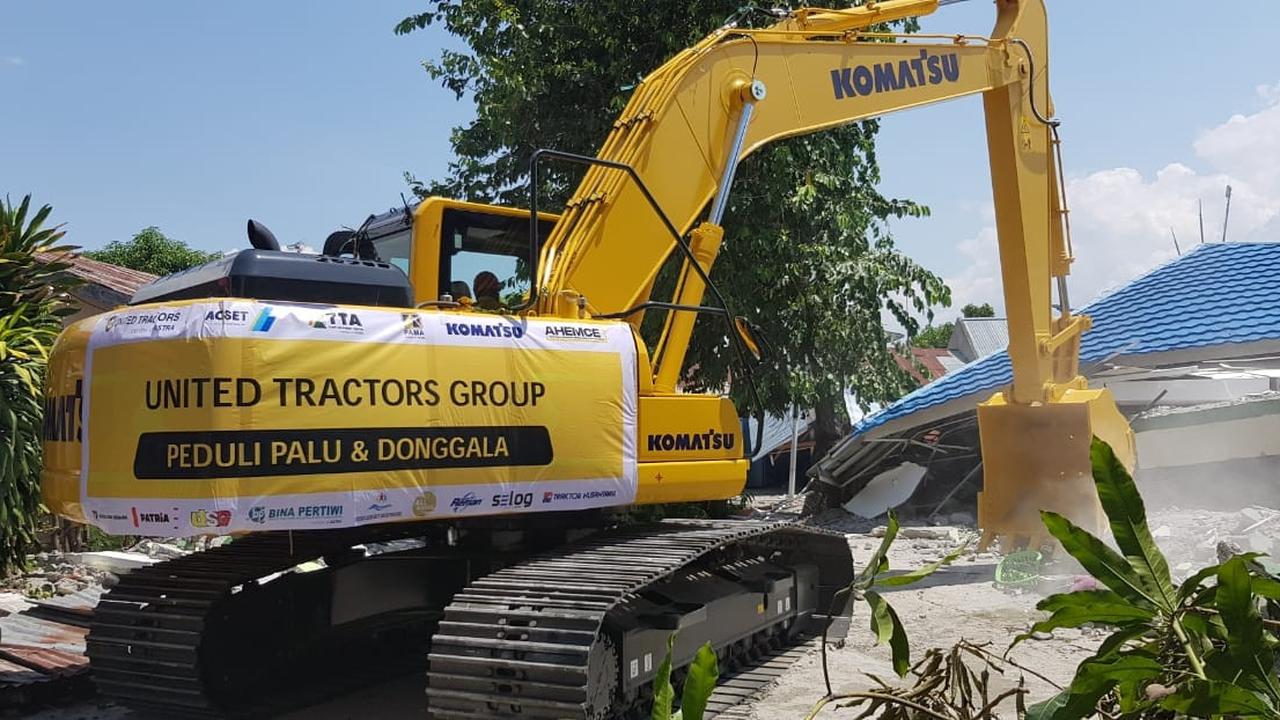 United Tractors turut membantu korban gempa Donggala dan Palu di Provinsi Sulawesi Tengah.