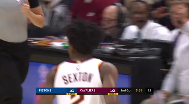 Collin Sexton mencetak 27 poin saat Cavaliers mendapatkan kemenangan atas Pistons 126-119.