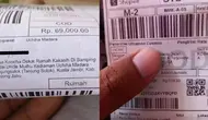 Potret nama nyeleneh penerima paket (sumber: Instagram/wkwkland_real)