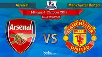 Arsenal vs Manchester United (Bola.com/Rudi Riana)