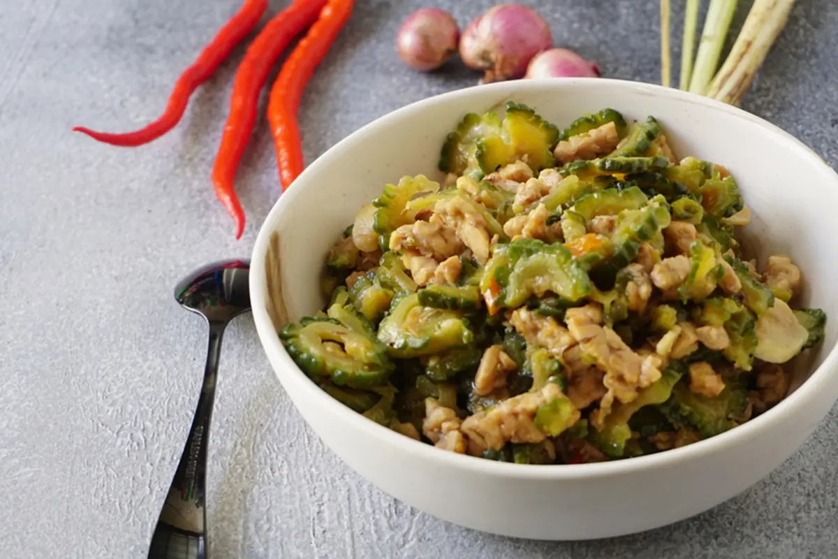 tumis pare tempe
