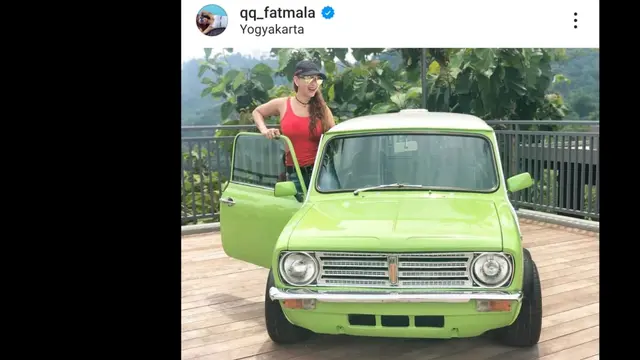 Mengenang Mendiang Kiki Fatmala di Dunia Otomotif, Pernah Cuci Mobil Sendiri (@qq_fatmala/ Instagram)