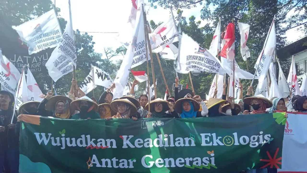 Hari Lingkungan Hidup, Bandung, Petani