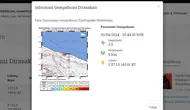 BMKG melaporkan, gempa hari ini, Selasa (30/4/2024) menggetarkan&nbsp;pukul 02:43:35 WIB di wilayah Kota Jayapura, Provinsi Papua. (www.bmkg.go.id)