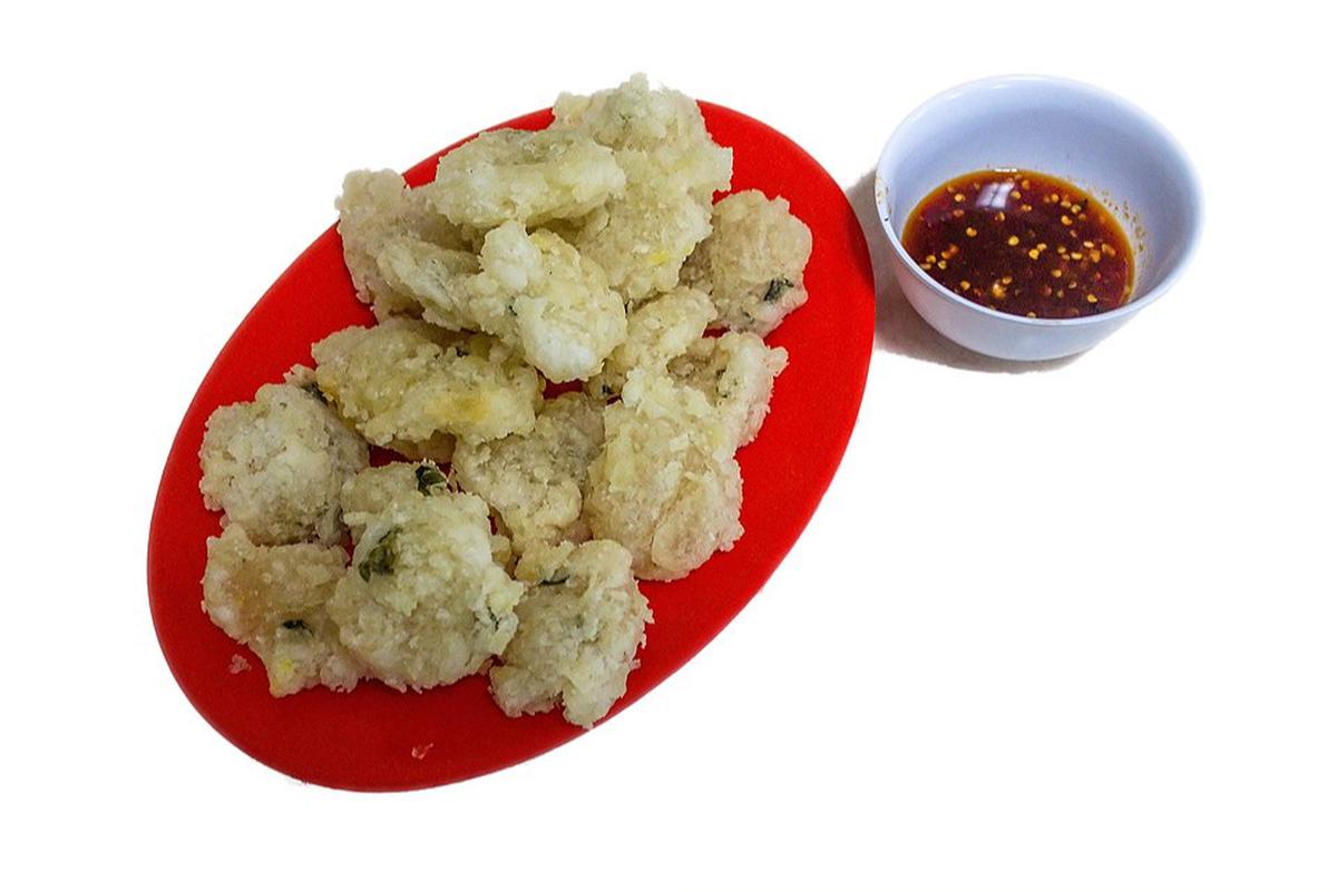 Ilustrasi Cireng Crispy Bumbu Rujak