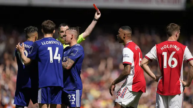 Foto: Aksi Cemerlang Eddie Nketiah Kontra Leeds United Jaga Peluang Arsenal ke Liga Champions, Bahkan Bisa Salip Chelsea di Posisi Ketiga