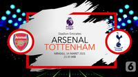 Arsenal vs Tottenham Hotspur (liputan6.com/Abdillah)