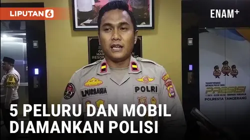 VIDEO: Polisi Amankan Barang Bukti dari TKP Penembakan Pemilik Mobil Rental