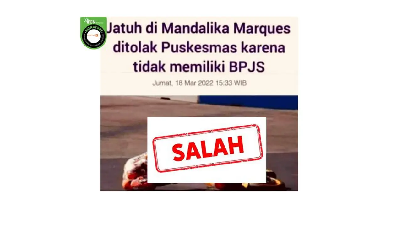 Cek Fakta Marc Marquez ke Puskesmas