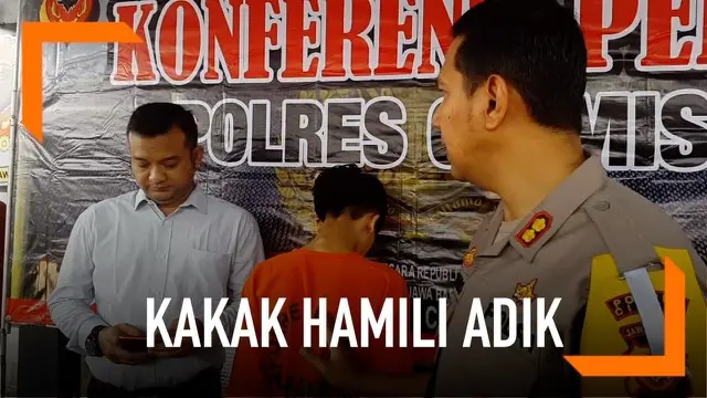 VIDEO: Miris, Pelaku Pencabulan Ternyata Kakak Tiri Korban