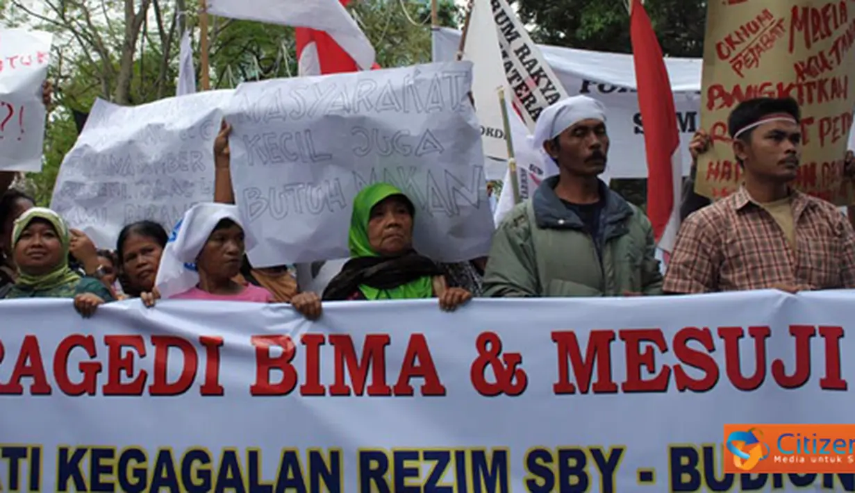 Citizen6, Medan: Mereka mendesak pemerintah untuk menginvestigasi permasalahan pertanahan di Sumatera Utara demi kesejahteraan rakyat. (Pengirim: Fauzi Abdullah)