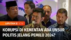 Syahrul Yasin Limpo menambah daftar panjang menteri Jokowi yang terjerat kasus korupsi. Di Kabinet Indonesia Maju saja  sudah ada empat menteri, dua di antaranya berasal dari Partai Nasdem. Benarkah ini semua terkait kontestasi jelang Pemilu 2024.